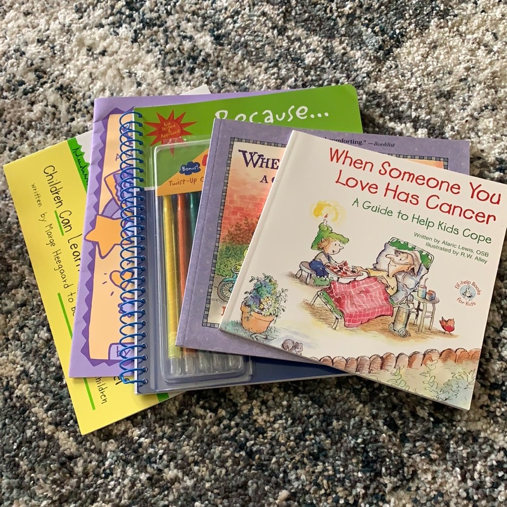 Helping a child cope with illness & death books